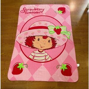 2004 strawberry shortcake blanket